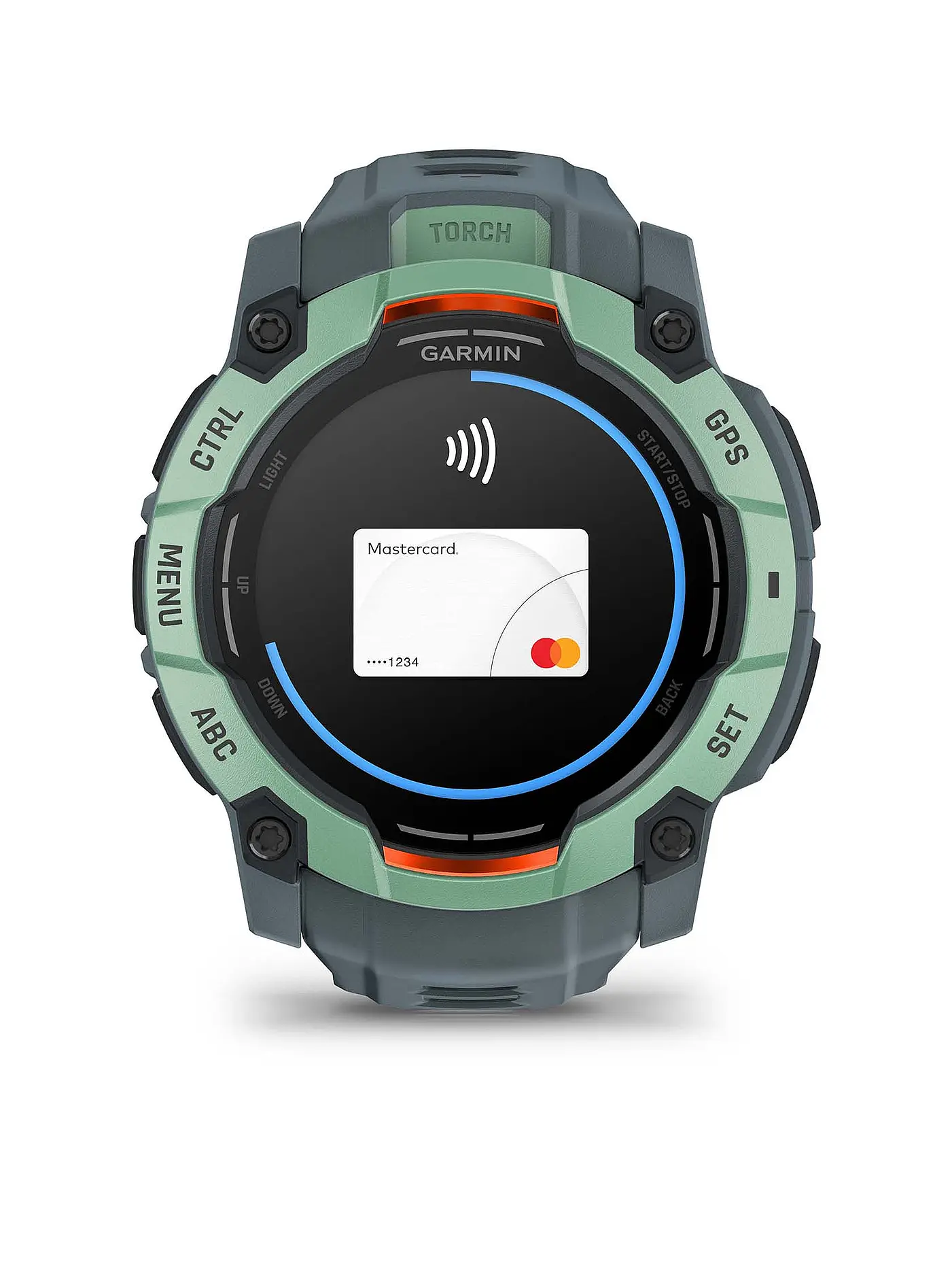GARMIN | GPS-Multisport-Smartwatch Instinct® 3 50mm Amoled | hellgrün